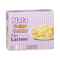 Nata ligera para cocinar sin lactosa Hacendado