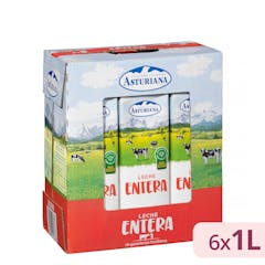 Leche entera Asturiana
