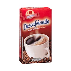 Café soluble descafeinado en sobres Hacendado