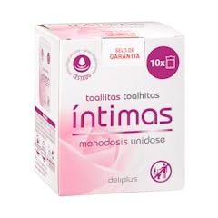 Toallitas íntimas monodosis Deliplus