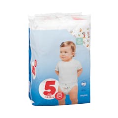 Pañales bebé talla 5 Deliplus de 14-18 kg