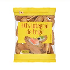 Panecillo tostado 100% integral de trigo Hacendado