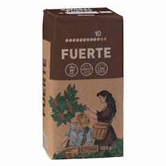 Café molido fuerte Hacendado