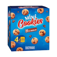 Mini galletas cookies Hacendado