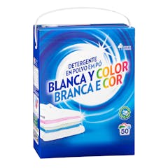 Detergente ropa blanca y de color Bosque Verde en polvo
