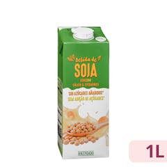 Bebida de soja con calcio y vitaminas sin azúcares añadidos Hacendado
