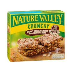 Barritas de avena y chocolate negro Crunchy Nature Valley