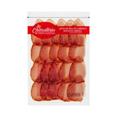 Lomo de bellota ibérico 50% raza ibérica cortado a máquina