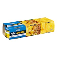 Piña en su jugo Hacendado rodajas