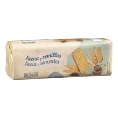 Galletas con avena y semillas Hacendado