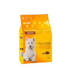 Comida perro adulto Compy con pollo, ternera, frutas y verduras
