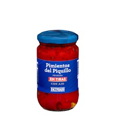 Pimientos del piquillo en tiras con ajo Hacendado