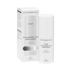 Crema facial fotocorrector unificador anti-manchas Deliplus FPS 50