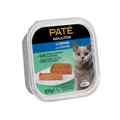 Paté gato adulto Delikuit con salmón