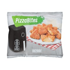 Bocaditos de queso mozzarella, tomate y orégano Pizza Bites Hacendado ultracongelados