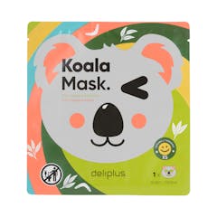 Mascarilla facial infantil Koala Mask Deliplus con cereza y manzana