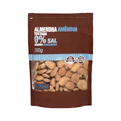 Almendra tostada Hacendado 0% sal añadida pelada