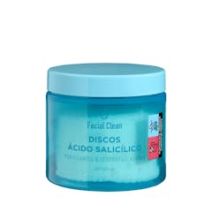 Discos ácido salicílico Deliplus Facial Clean purificantes y seborreguladores