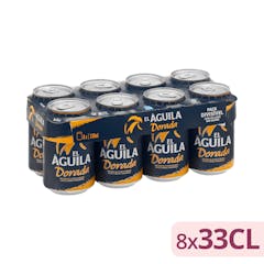 Cerveza El Águila dorada