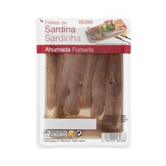 Filetes de sardina ahumada Hacendado en aceite de girasol