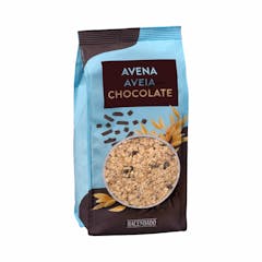 Copos de avena integral con chocolate Hacendado