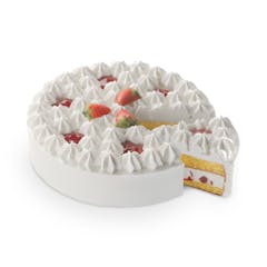 Tarta delicia de fresa Hacendado congelada