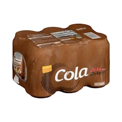 Refresco cola Hacendado zero azúcar zero cafeína