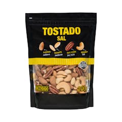 Cocktail frutos secos tostados con sal Hacendado