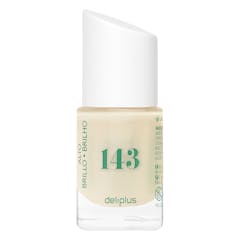 Laca de uñas alto brillo Deliplus 143 amarillo
