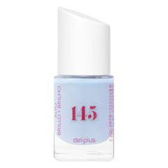 Laca de uñas alto brillo Deliplus 145 azul pastel