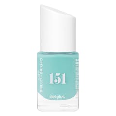 Laca de uñas alto brillo Deliplus 151 verde medio