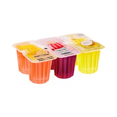 Gelatina sabores mango maracuyá, guayaba y piña coco Hacendado