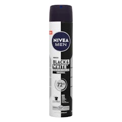 Desodorante invisible Black & White Nivea Men antitranspirante