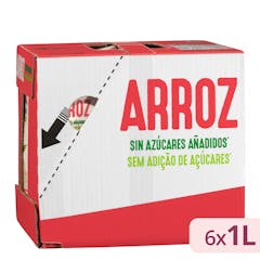Bebida de arroz sin azúcares añadidos Hacendado