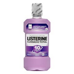 Enjuague bucal cuidado total Listerine menta