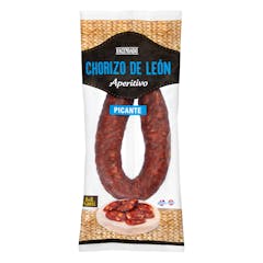 Chorizo sarta picante extra de León Hacendado