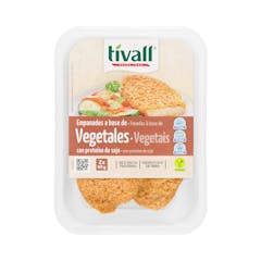 Empanados vegetales con proteína de soja Tivall