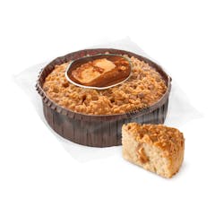Bizcocho relleno de caramelo salado