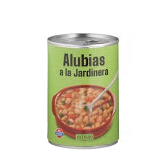 Alubias a la jardinera Hacendado