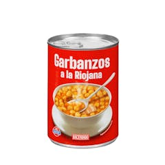 Garbanzos a la riojana Hacendado