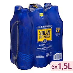 Agua mineral grande Solán de Cabras