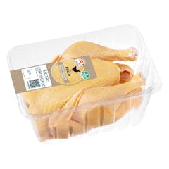 Pollo certificado entero alimentado con un 50% de maíz