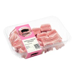 Costillas de cerdo carnosas a tacos