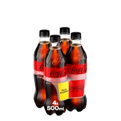 Refresco Coca-Cola zero azúcar