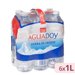 Agua mineral mediana Aguadoy