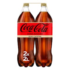 Refresco Coca-Cola zero azúcar zero cafeína