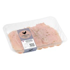 Filetes pechuga de pollo finas hierbas marinadas