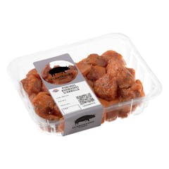 Pinchos de cerdo adobado sin varilla
