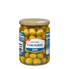 Aceitunas verdes con hueso Hacendado