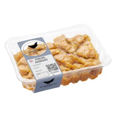 Pinchos de pollo sin varilla adobados